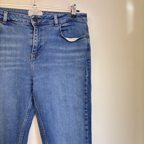 Jeans Fat Face Talla 14 Azul Denim Chesham Novia Recortados Informales W34 L27 - Imagen 3 de 14