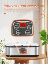 Set 7 Vasetti Per Yogurtiera Livoo DOP180 - Ricambio Originale Per Fare Yogurt In Casa - Foto 14