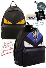 FENDI ~ Authentic Fendi Monster Backpacks x2 – Bag Bugs Eyes Bundle 
