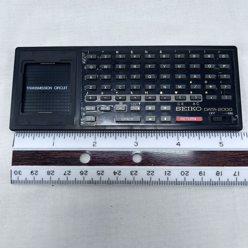 VTG Seiko Data 2000 Keyboard / Dock UNTESTED Dock ONLY UK01-0030 Japan RARE - Picture 7 of 7