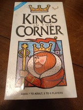 Vintage 1996 Kings In The Corner Card Game - Jax Ltd New Sealed