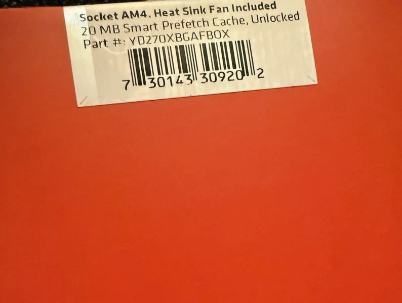 AMD Ryzen 7 2700X Processor (4.3 GHz, 8 Core, Socket AM4) - YD270XBGAFBOX - Image 4 of 4