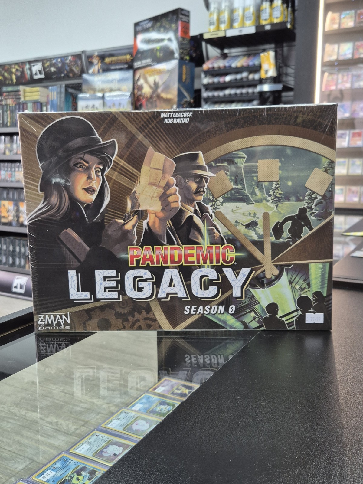 Z-Man Games  Pandemic Legacy Season 0  Board Game  Ages 14  For 2 to 4 Play