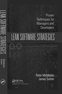 Lean Software Strategies: Proven Techniques For Buch Productivity Press