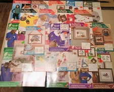 BEGINNER'S GUIDE TO PUNCH EMBROIDERY Book #64101 Purr-fect Punch & 25 Iron-Ons