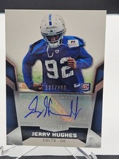 2010 Topps Unrivaled #141 Jerry Hughes Rookie Autographs Rookie Auto #127/480