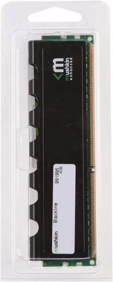 Mushkin Enhanced Blackline 8GB DDR3 1600 PC3 12800 Desktop  KIT Model 991995 - Image 3 of 3
