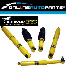 Front+Rear Shock Absorber Steering Damper Set for LN107 LN111 LN167 LN172 4x4