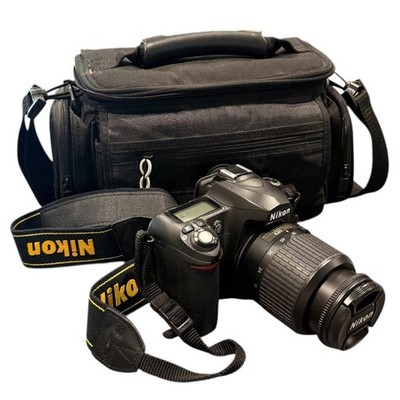 Nikon D50 camera + Nikkor DX SWM ED aspherical lens working tested w/ bag
