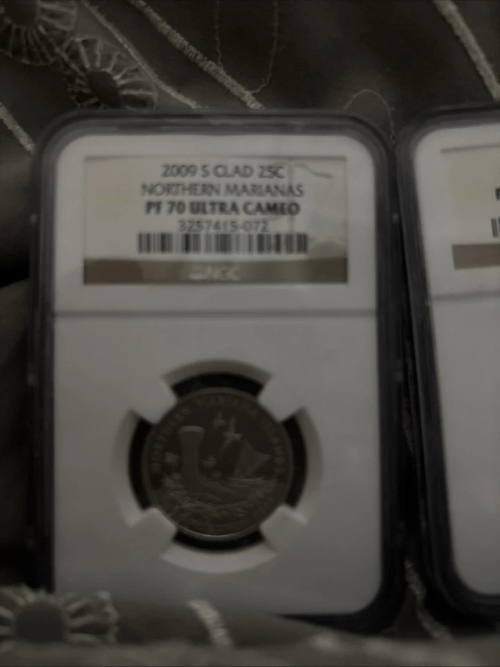 2009-S No. Mar Is. &   State Qtr Clad 2 Coin Lot NGC PF70 Virginia Islands - Image 2 of 3
