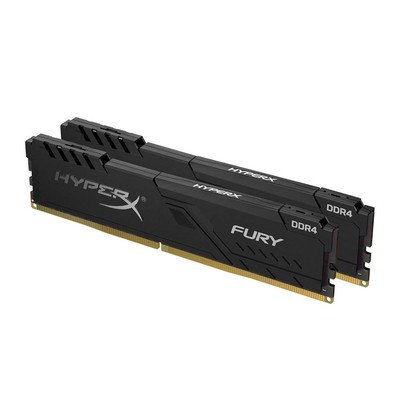 HyperX FURY 16GB/32GB (2x16 GB) DDR4-3200 DIMM CL16 Single RAM - Schwarz