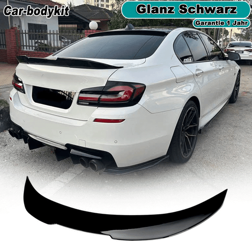 Alerón trasero negro brillante labio trasero alerón labio para BMW F10 520i 530i M5 2010-16 - Imagen 1 de 10