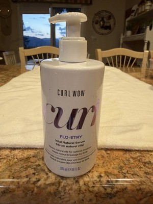 Curl Wow Curl Flo-etry Vital Natural Hair Serum 10 fl oz (295ml) for moisture