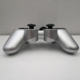 Sony PlayStation 2, PS2 DualShock 2 Controller Silver SCPH-10010 + 8mb Mem Card