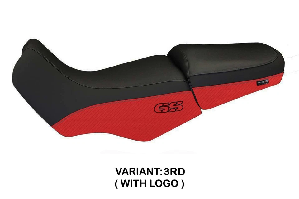 Cubierta de asiento roja Tappezzeria BMW R1100GS / R1150GS 1994-1999 2000 2001 2002 2003 Foto 3 de 4