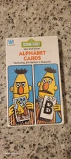 Vintage 1978 Sesame Street Alphabet Cards – Jim Henson’s Muppets – New Sealed