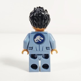 Lego Simon Masrani Minifigure Sand Blue Jumper Jurassic World 75915 jw003