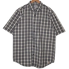 Carhartt Men's Plaid Relaxed Fit Outdoors Casual Button Down Shirt Sz L