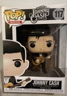 Funko Pop Rocks Vinyl: #117 Johnny Cash Folsom Prison Pre Owned Fantastic Shape