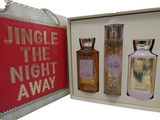 Bath  Body Works In the Stars BODY MIST SHOWER GEL LOTION 3 Piece Gift Bag
