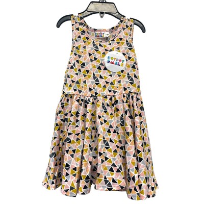 Dot Dot Smile NWT Girls' 12-24m Multicolor Triangle Pattern Tank Dress