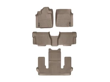 WeatherTech Floor Mats FloorLiner for - Toyota Sequoia - Full Set