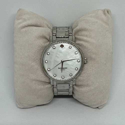 Kate Spade 0006 Women's Silver Stainless Steel Analog Dial Quartz Watch HME484