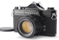  EXC 5 Asahi Pentax Spotmatic SP Film Camera,Super Takumar 55mm f/1.8 Lens Black