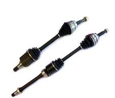2 Front CV Axles Shafts With Warranty Fit 2005-2001 RAV4 FWD, 2010-2005 Scion TC