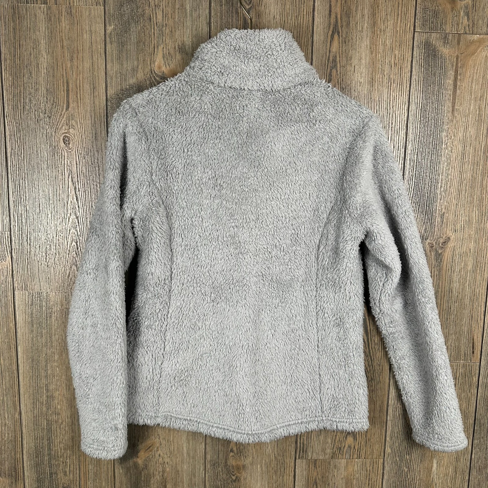 Patagonia Los Gatos 1/4-Zip Women's Size Small Drifter Grey Fleece High Pile thumbnail 7