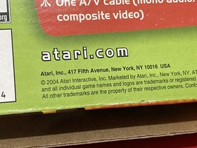 2004 ATARI FLASHBACK CLASSIC VIDEO GAME CONSOLE SYSTEM 20 GAMES OPEN BOX WORKS