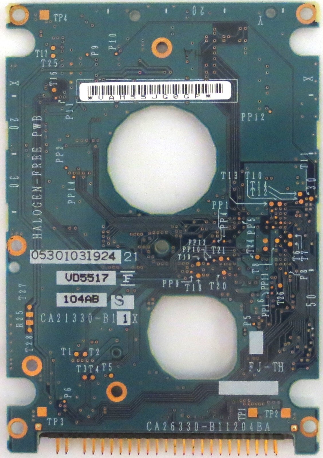 MHU2100AT CA06499-B11000C1 0BFF5B-0000008 (CA26330-B11204BA) 120gb IDE ...