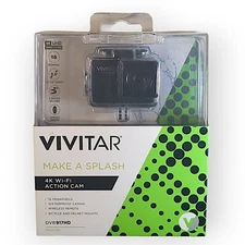 Vivitar DVR917HD 4K Wi-Fi Action Camera with Wireless Remote & Accessories