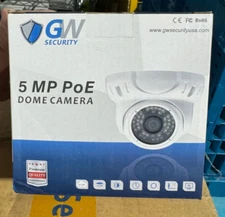GW Security 5 MP PoE Dome IP Security Camera MODEL GW-5092IP