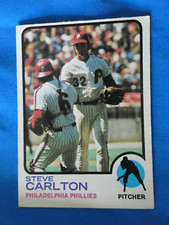 BASEBALL CARD 1973 STEVE CARLTON  #300