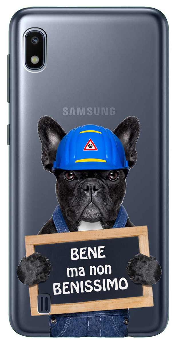 CUSTODIA COVER MORBIDA IN TPU TRASPARENTE PER SAMSUNG GALAXY A10