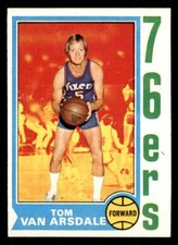 1974 Topps Basketball #20 Tom Van Arsdale NM/MT *d7