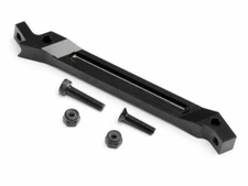 HPI Racing - Aluminum Front Chassis Brace, Trophy 3.5/4.6 Series (Black) (Opt)