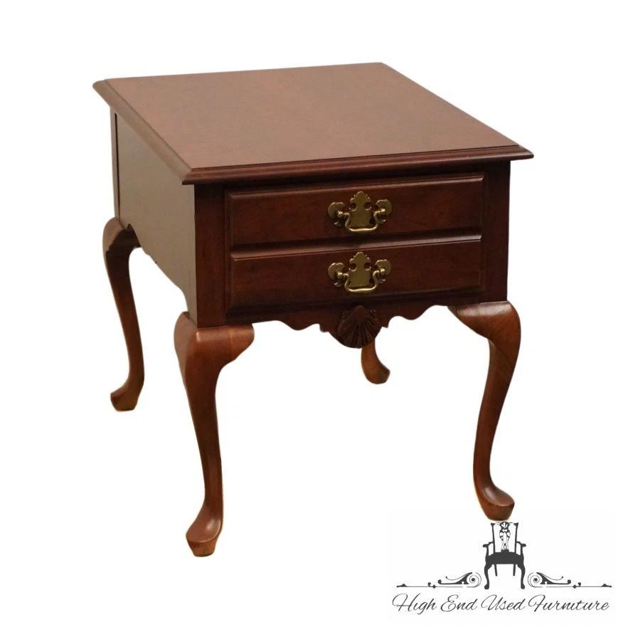 HOOKER FURNITURE Cherry Traditional Style 20" Accent End Table 014-80-113 - Image 2 of 4