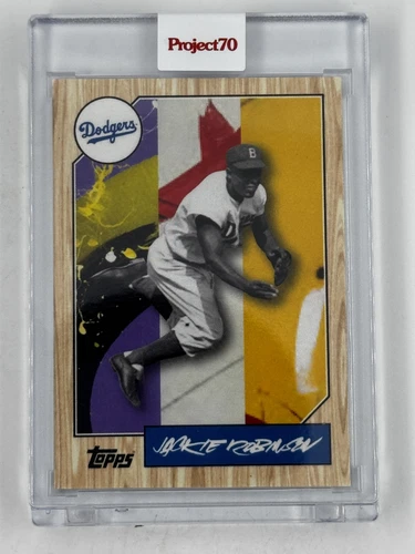 Jackie Robinson 2021 Topps Project70 #42 FUTURA