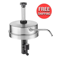 3.5 Qt. Commercial Warmer Pump Full Assembly Replacement for Hot Fudge Dispenser