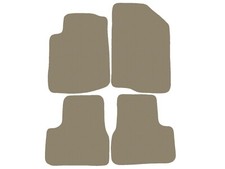 Fußmatten, Automatten für Peugeot 208 2012-2019, Dunkelbeige x14 Rand