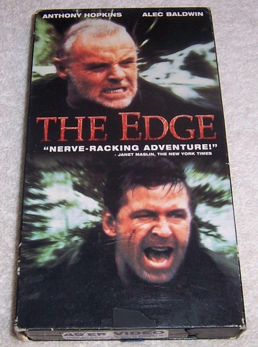 The Edge Vhs Video Anthony Hopkins Alec Baldwin 86162275036 Ebay