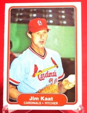 Jim Kaat Fleer 1982 Baseball Card #117