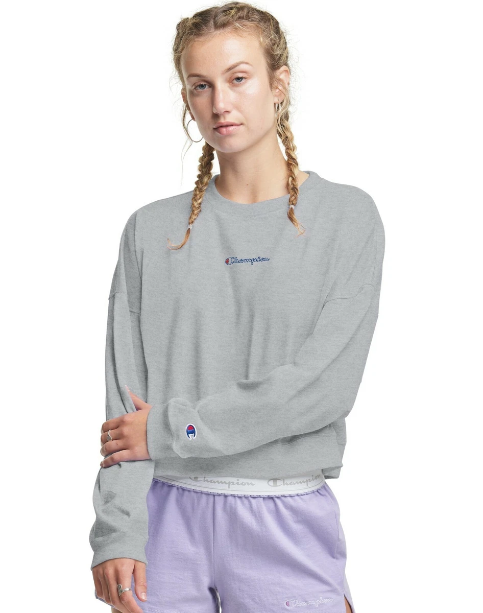 Champion oversized crew neck new arrivals