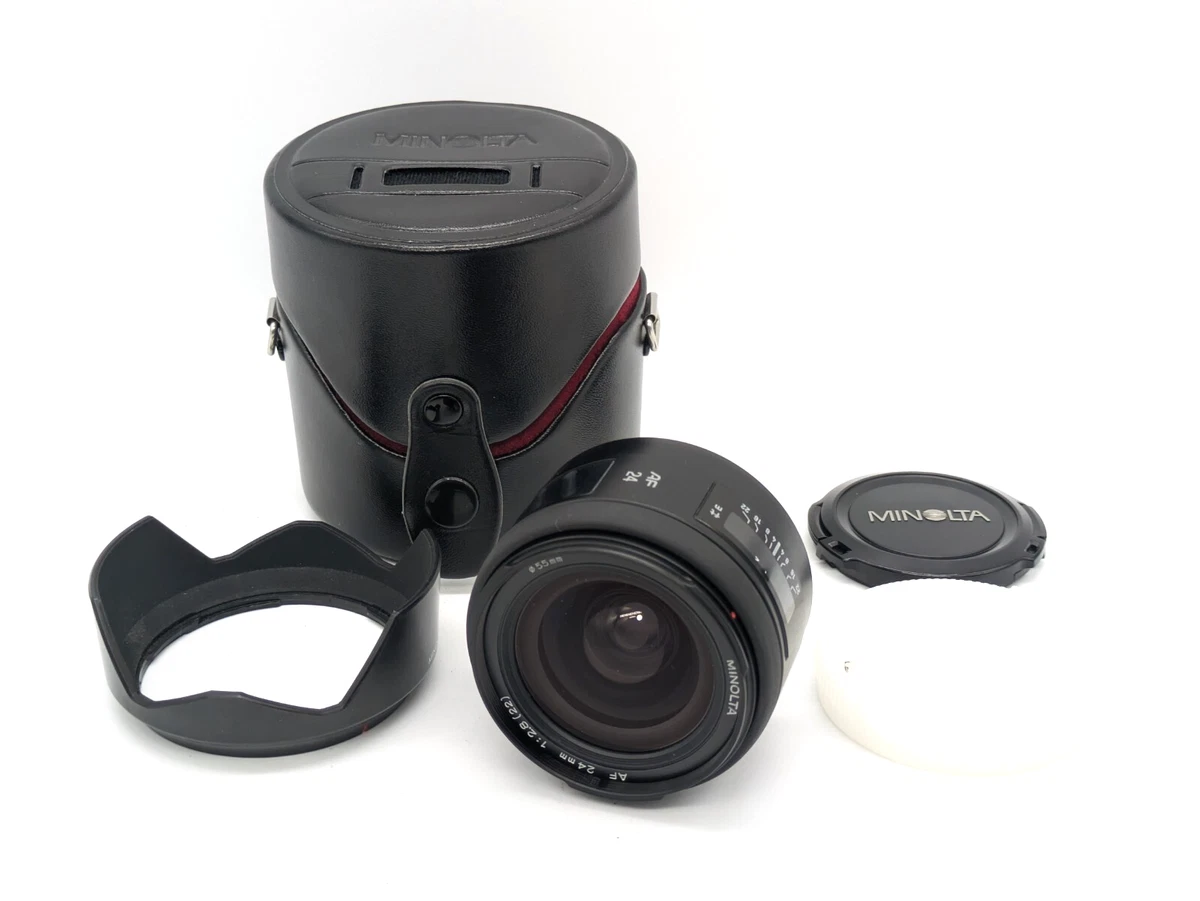 Minolta A-mount 24mm Focal Camera Lenses for sale | eBay