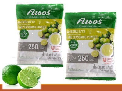 2 x Knorr Selections Lime Seasoning Powder Equal to 20 lime Delicious Sourness
