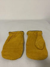 New Insulated Work Mittens Winter Leather Gloves Ice Fishing Men’s Size XL