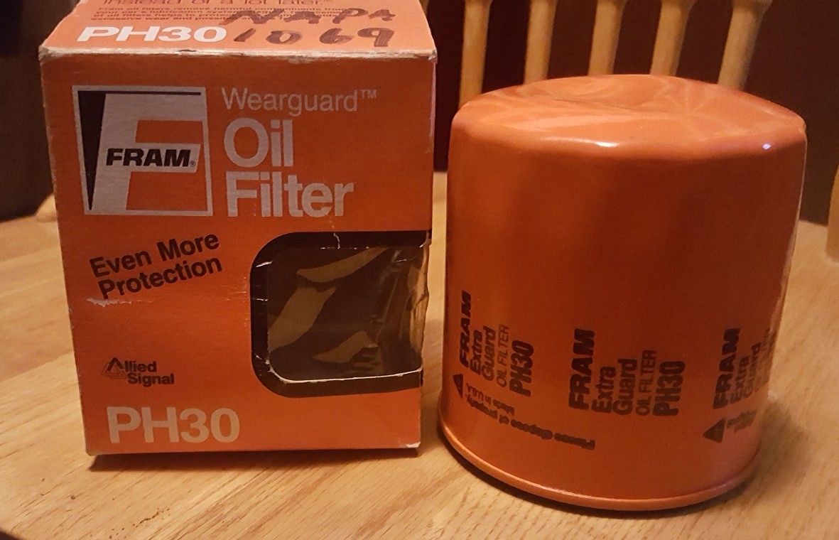 Fram PH30 cross reference oil filters