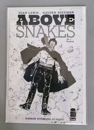 Above Snakes #1 C, Sherman Retro Variant, NM or Better